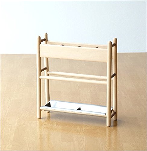 Amazon｜傘立て スリム 木製 横長 シンプル モダン ナチュラル ウッド